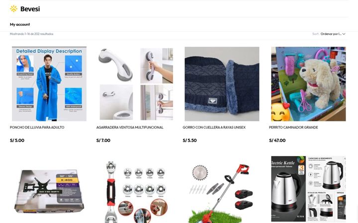 Screenshot of importacionesalice.com