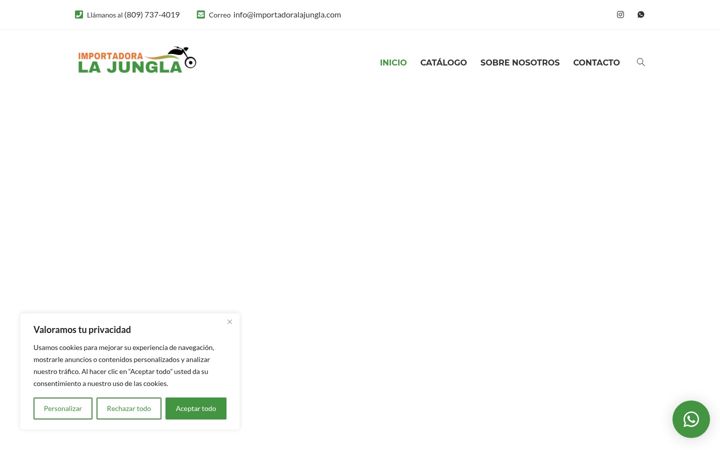 Screenshot of importadoralajungla.com