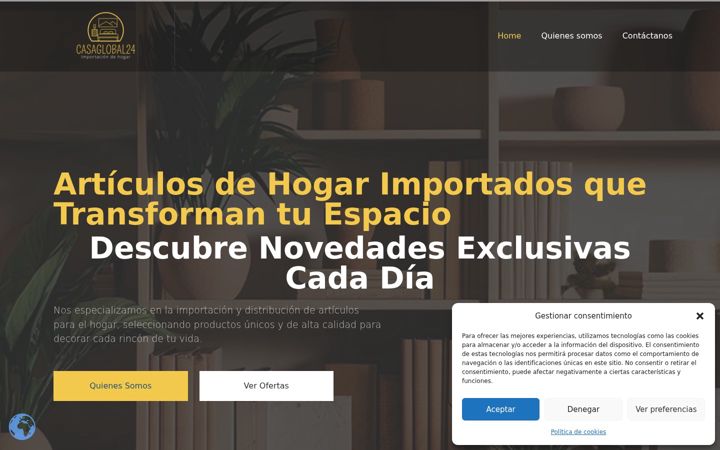 Screenshot of importhogar24.es