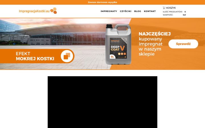 Screenshot of impregnacjakostki.eu
