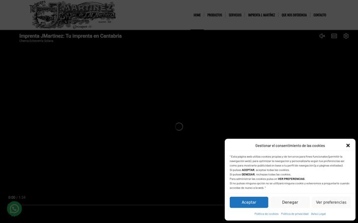Screenshot of imprentajmartinez.com