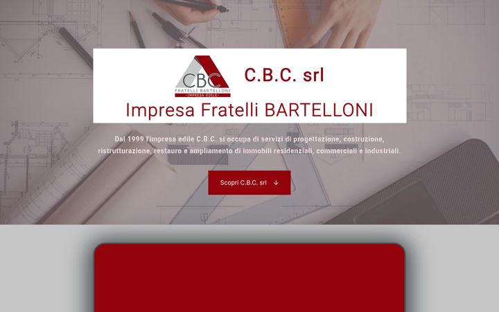Screenshot of impresacbc.com