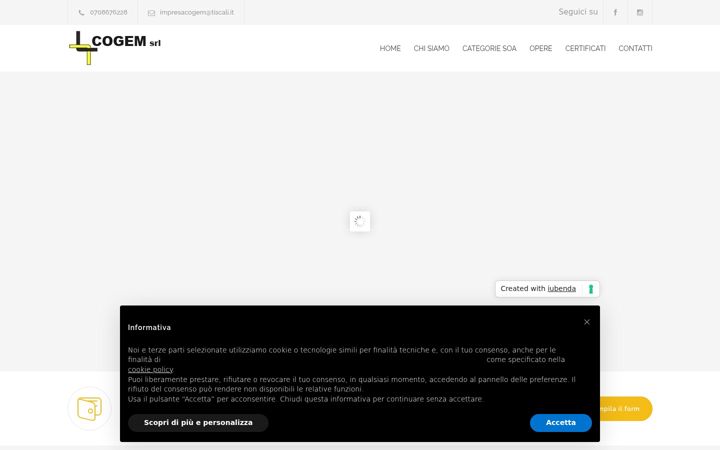 Screenshot of impresacogem.it