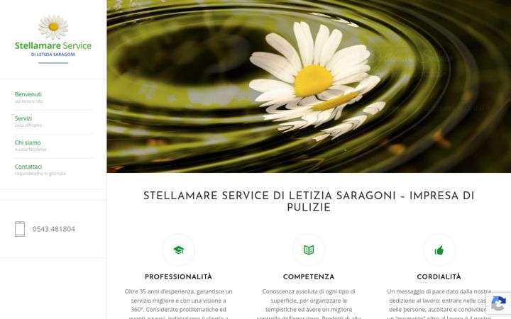 Screenshot of impresadipulizieforli.it