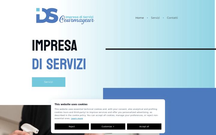 Screenshot of impresadiservizi.net