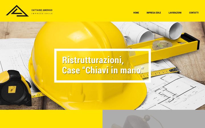 Screenshot of impresaedilecattaino.it