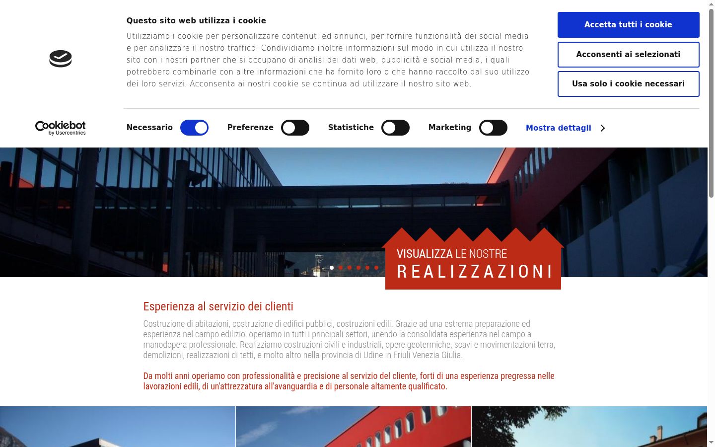 Screenshot tal-banner tal-kunsens muri qabel kwalunkwe interazzjoni