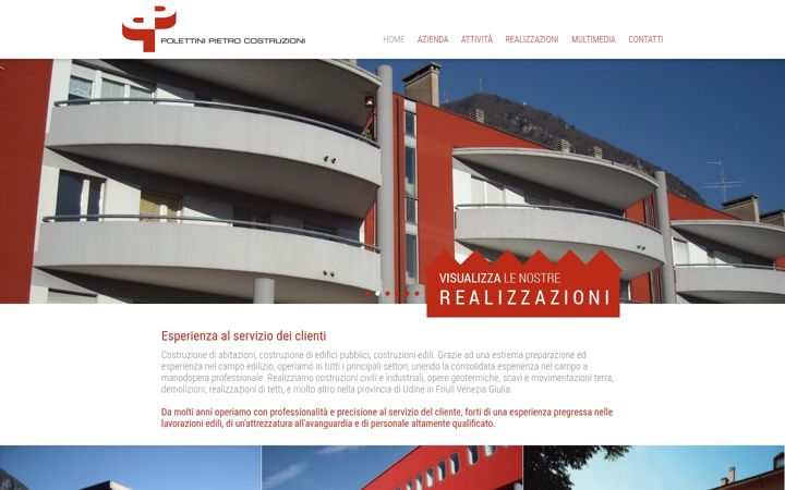 Screenshot of impresaedilepolettini.it