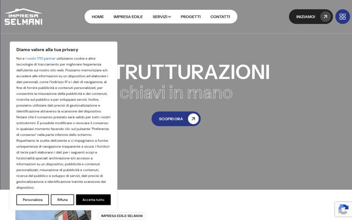 Screenshot of impresaedileselmani.it