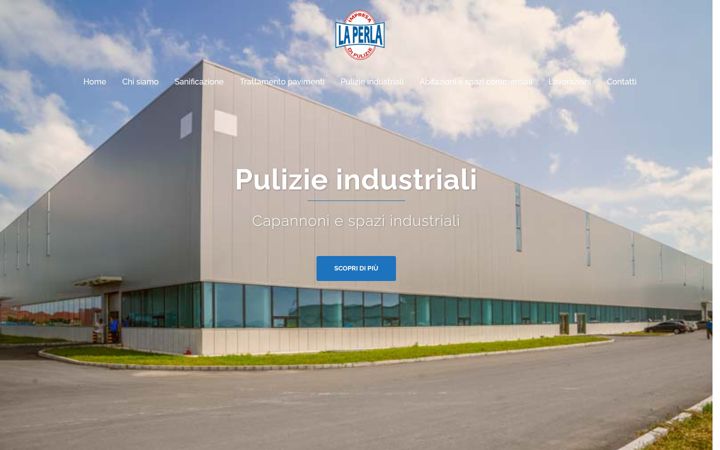 Skjámynd af impresapulizielaperla.com