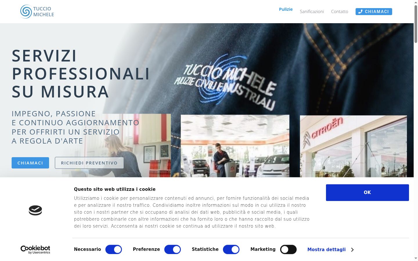 Capture d'écran de la bannière de consentement affichée avant toute interaction
