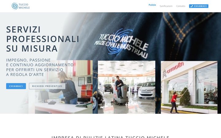 Screenshot of impresapulizielatina.com