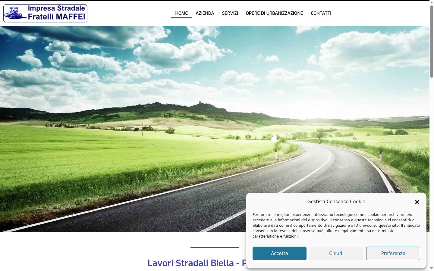 Screenshot des Einwilligungsbanners vor jeglicher Interaktion
