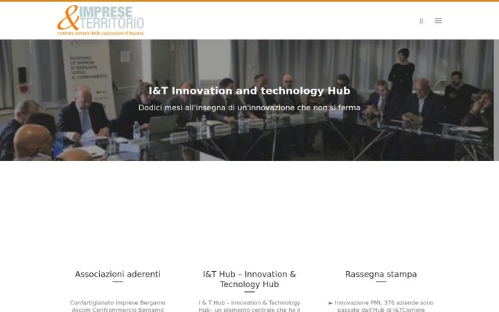 Screenshot of imprese-territorio.org
