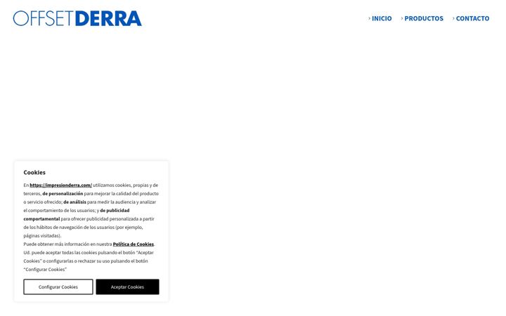Screenshot of impresionderra.com