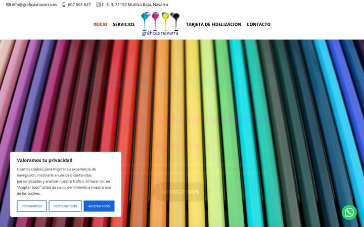 Screenshot of impresionesgraficas.com