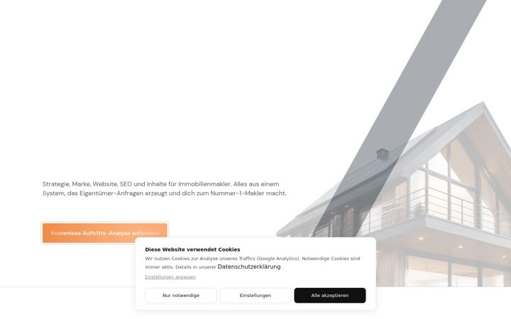 Screenshot of impression-marketing.de
