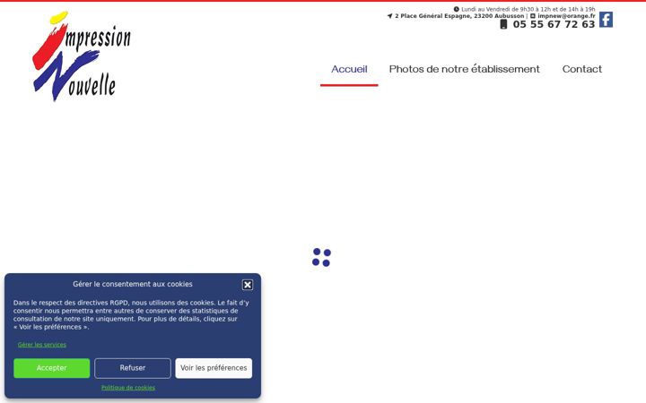 Screenshot of impression-nouvelle.com