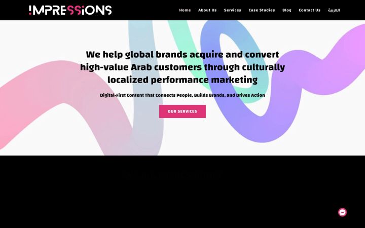 Screenshot of impressionsdgtl.com