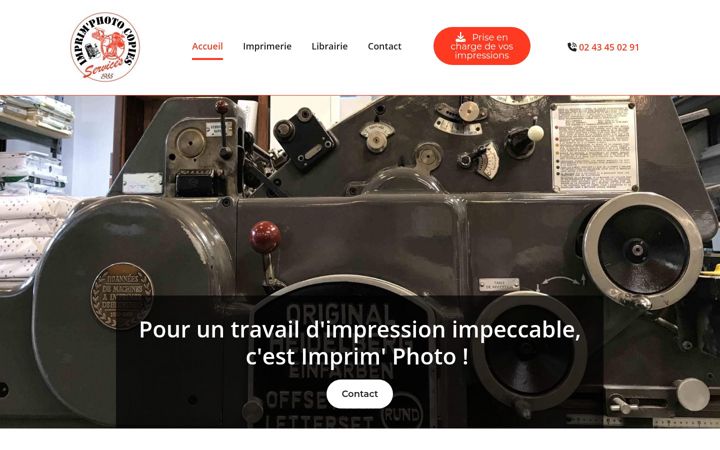 Screenshot of imprim-photo.fr