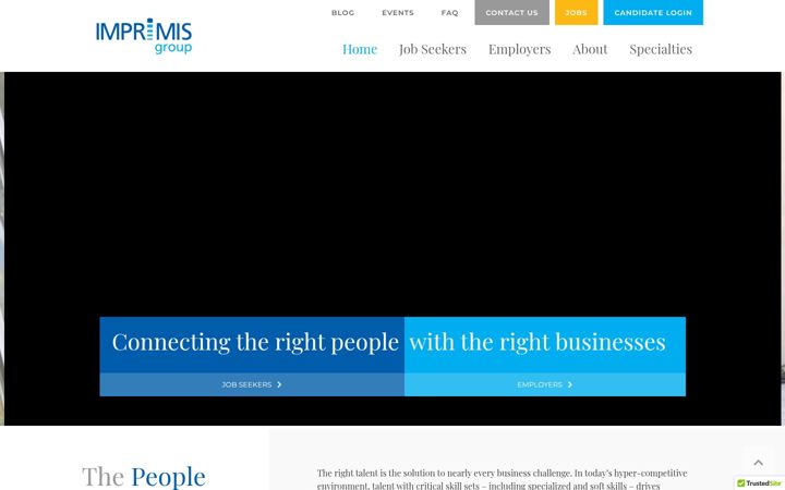 Screenshot of imprimis.com