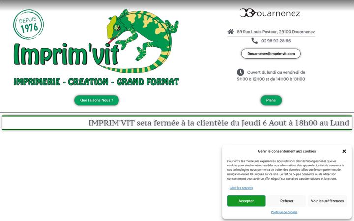 Screenshot of imprimvit.com