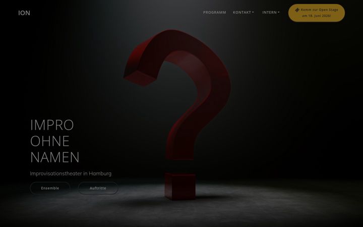 Screenshot of impro-ohne-namen.de