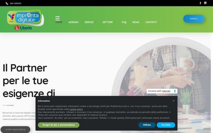 Screenshot of improntadigitalesrl.com