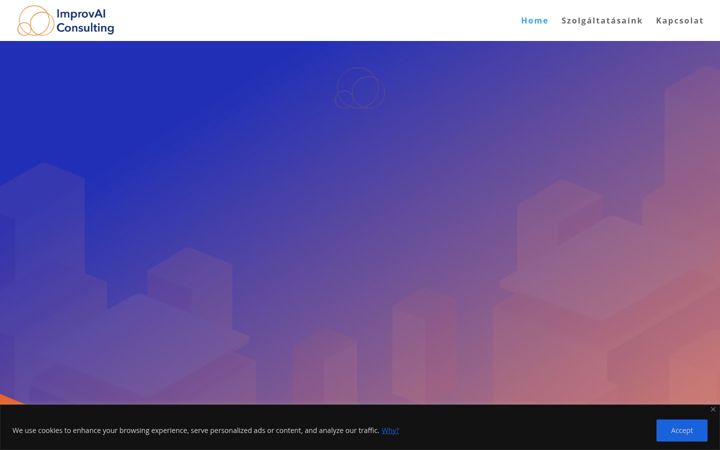 Screenshot of improvai.eu