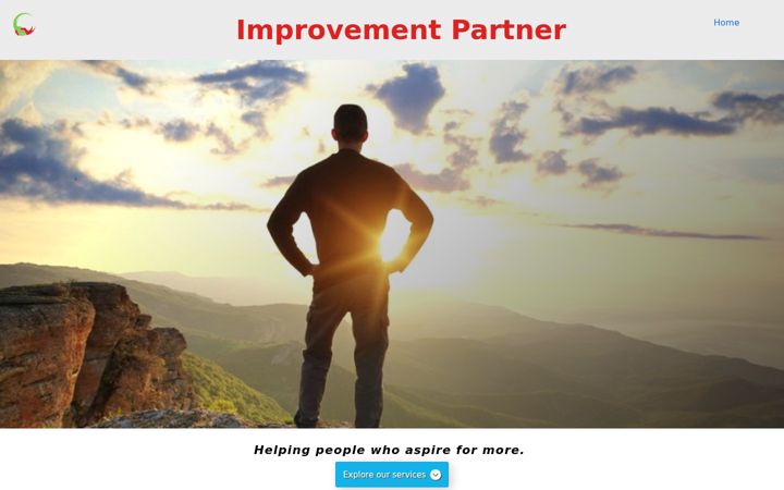 Snímek obrazovky improvement-partner.com
