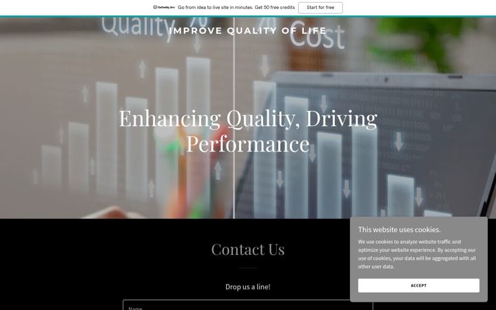 Screenshot of improveql.com