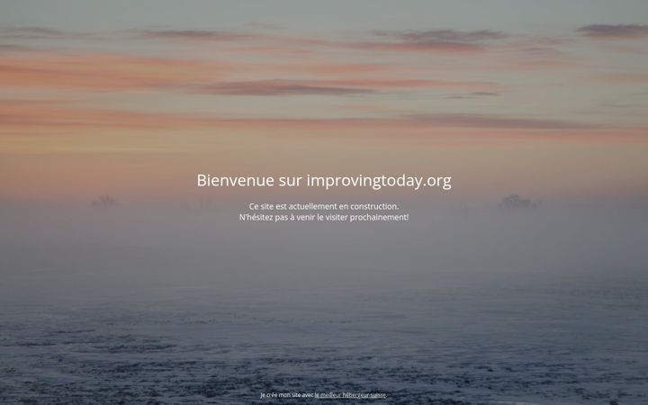 Screenshot of improvingtoday.org