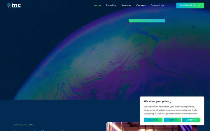 Screenshot of impuls-coding.com