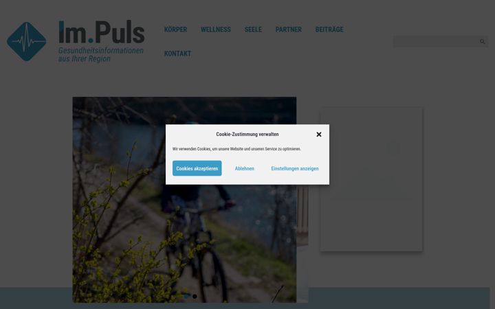 Screenshot of impuls-gesundheit.net
