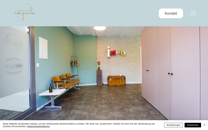 Screenshot of impuls-physio.ch