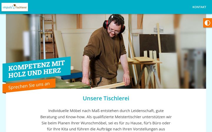 Screenshot of impuls-tischlerei.de