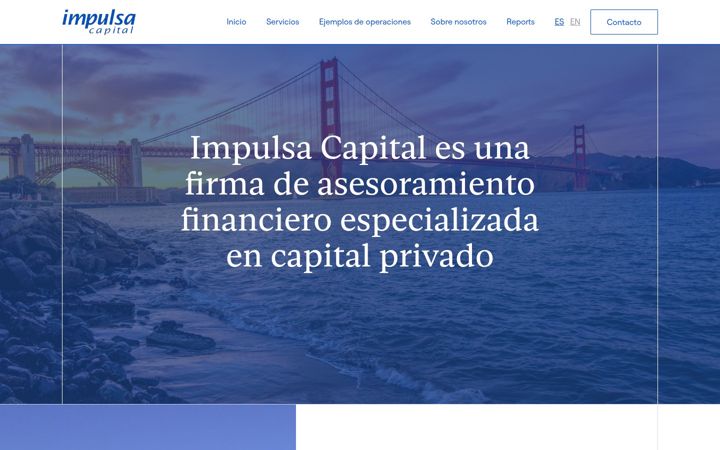 Screenshot von impulsacapital.com