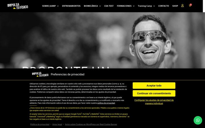 Screenshot von impulsatufisico.com
