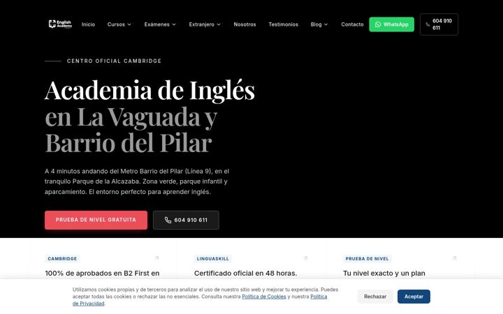 Screenshot of impulse-english.es