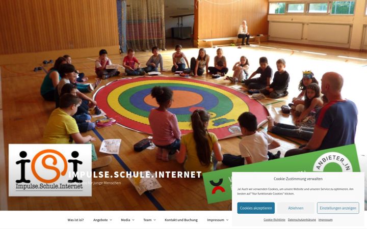 Ekraanipilt saidist impulseschuleinternet.com