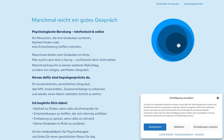 Screenshot of impulsgespraeche.de