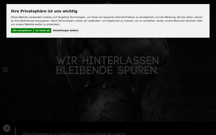 Screenshot of impulsive-projects.de
