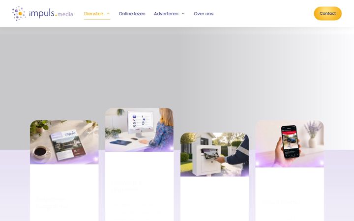 Screenshot of impulsmedia.be
