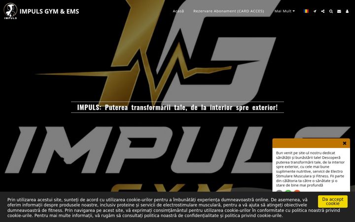 Screenshot of impulsnutrition.com
