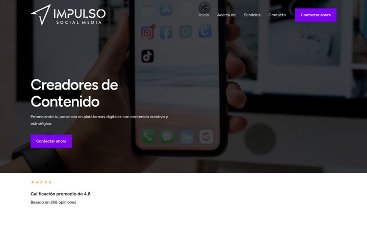 Screenshot του impulsosm.com