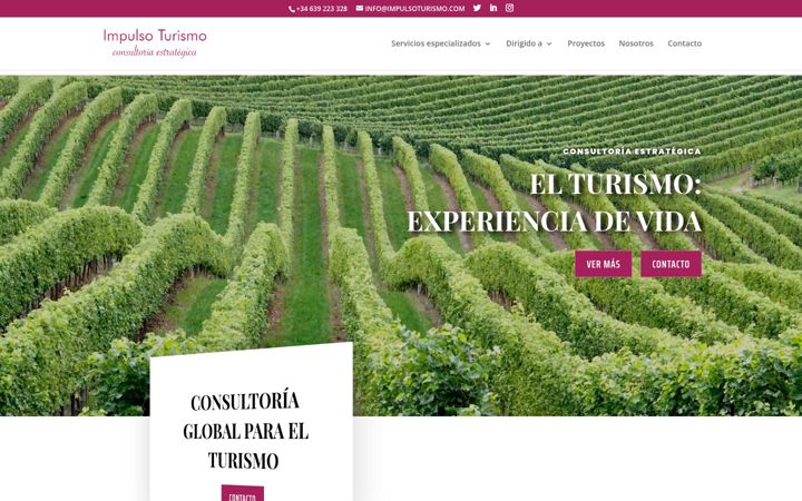 Screenshot of impulsoturismo.com
