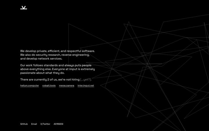 Screenshot του imput.net