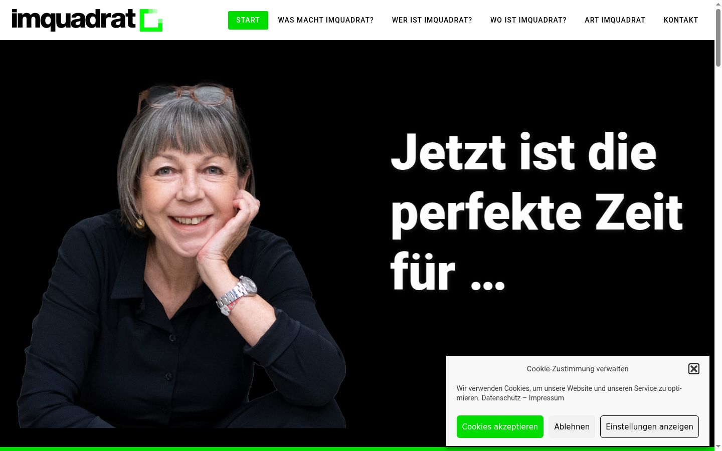 Screenshot tal-banner tal-kunsens muri qabel kwalunkwe interazzjoni