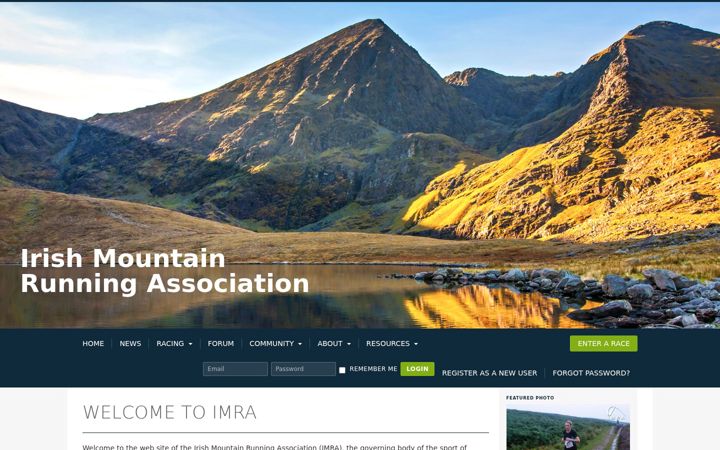 Screenshot of imra.ie