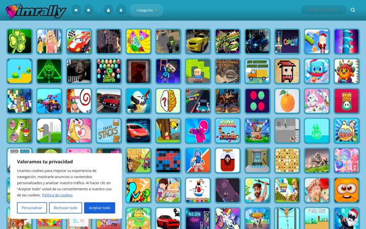Screenshot του imrally.com